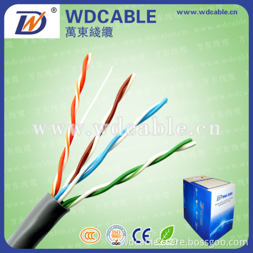 Cat 5e UTP LAN Cable with CE/RoHS Certificate